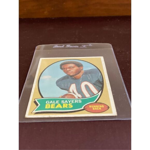 1970 Gayle Sayers topps #70 in good condition - Picture 2 of 4